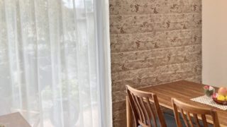 リビングにシェードカーテン納品しました！