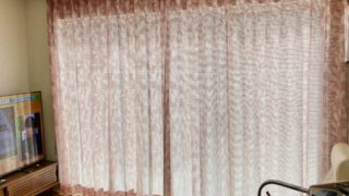 ドイツ製レースカーテン納品