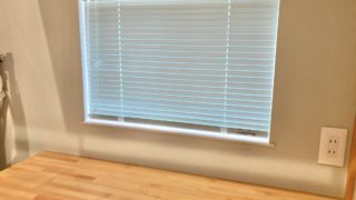 脱衣場ブラインド工事