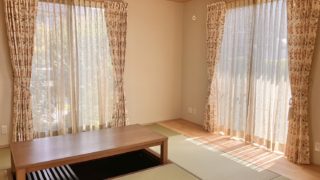 和室のオーダーカーテン取り付け🌟