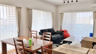 リビングのオーダーカーテン取り付け✨