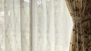 リビングカーテン取り付け✨